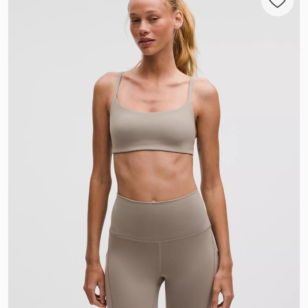 lululemon wunder train strappy racer bra a/b